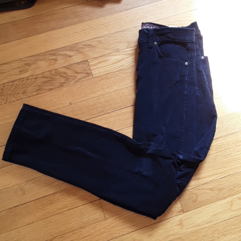 Blue corduroy pant